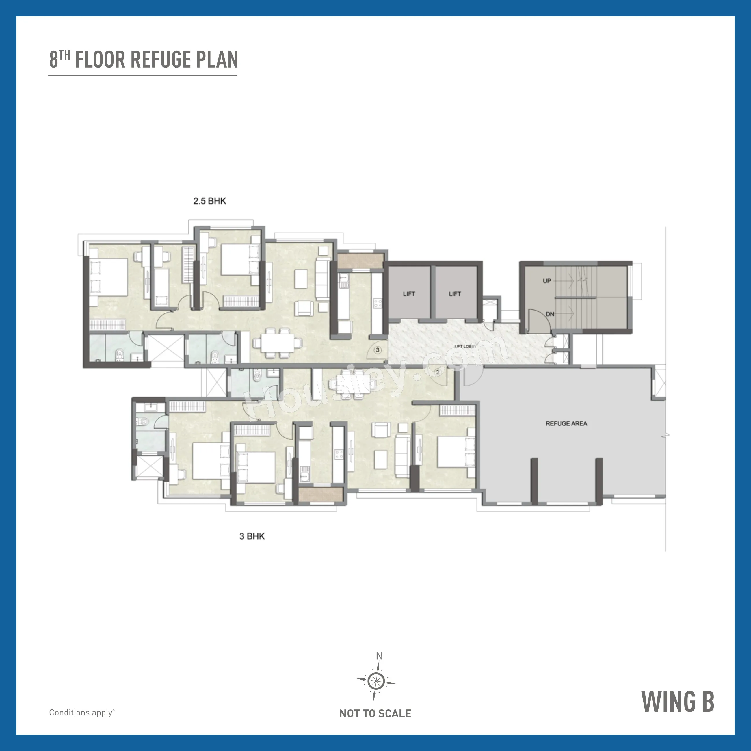 Kalpataru Bliss Floor plan 3